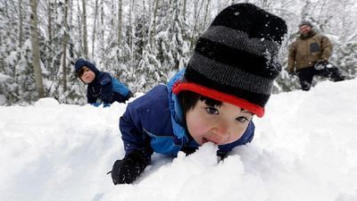 Image for story: What are the different ways it can snow around here?