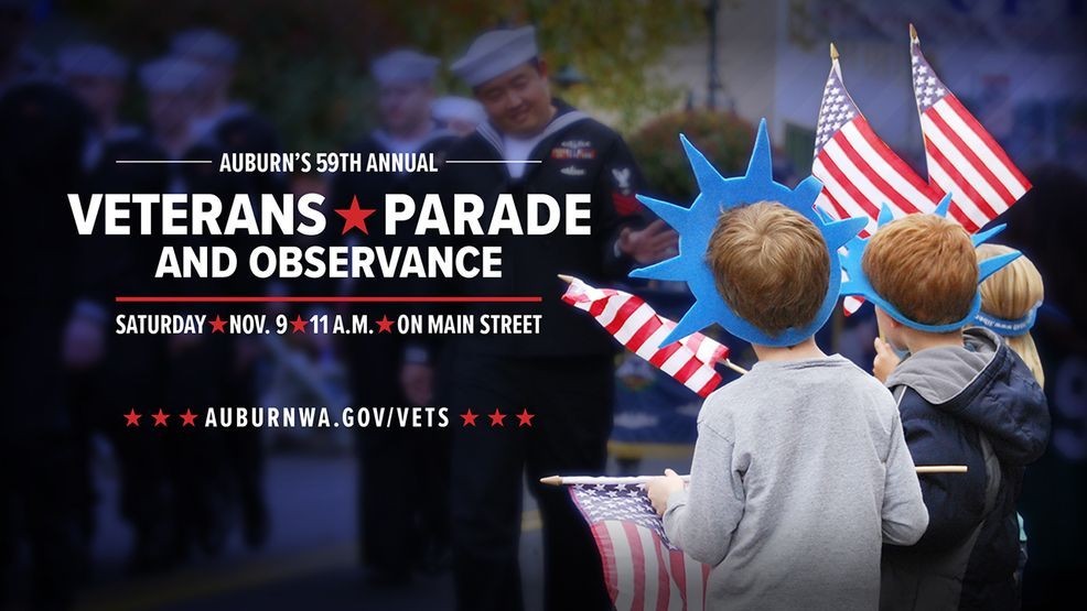 Image for story: The city of Auburn holds 59th Annual Veterans Parade 