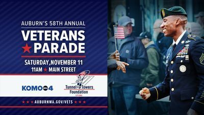Image for story: Auburn hosts 58th annual Veterans Day parade