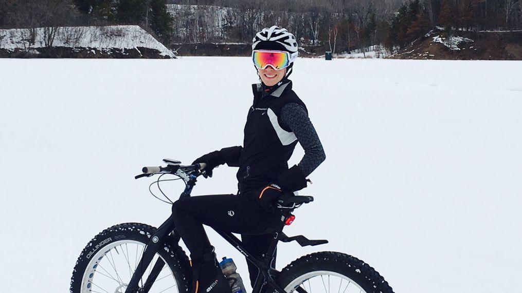 Flashback to my fatbiking days on the cold tundra that is Minnesota in the winter. (Kristin Clark/KOMO News)