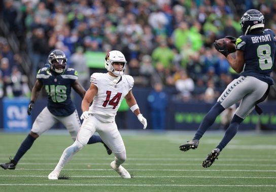Image for story: Rapid Reaction: Coby Bryant's pick-6 propels Seahawks past Cardinals