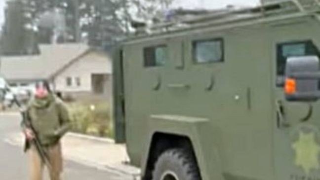 Pierce County deputies tried to stop a car with a suspect inside, but he and the driver ended up barricading themselves inside a Graham home. (PCSD)