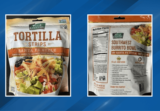 Image for story: FDA recalls popular gluten-free tortilla strips for possibly containing gluten