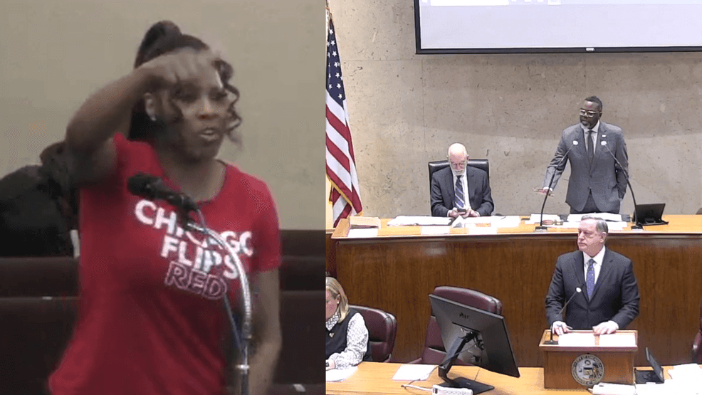 Image for story: 'Come here first': Chicago woman begs Trump border czar to 'make an example' out of mayor